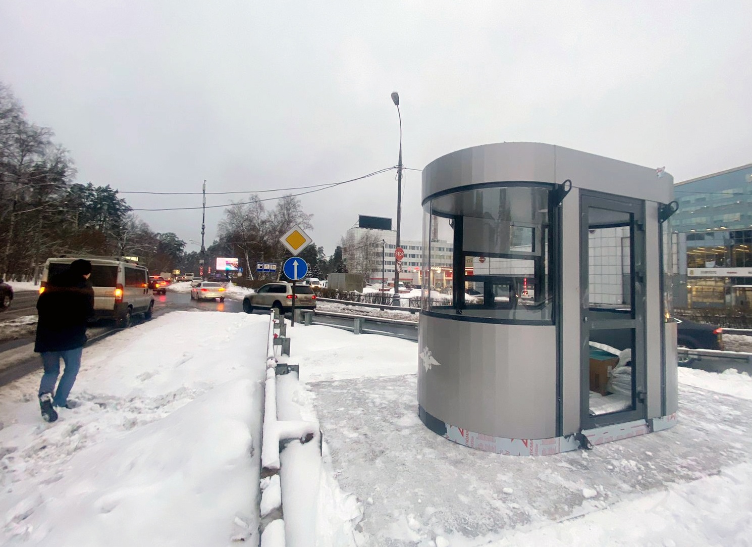 Овальные посты ДПС в г.Москва.